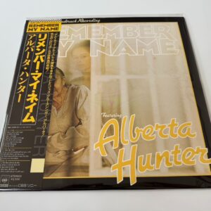 [LP] Alberta Hunter - Remember My Name w/OBI 25AP 1994 Japan vinyl
