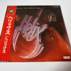 [LP] Helix - Walkin' The Razor's Edge  w/OBI Promo WL ECS-81680 Japan vinyl