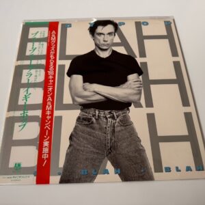 [LP] Iggy Pop - Blah-Blah-Blah w/Double OBI Promo C28Y3097 Japan vinyl