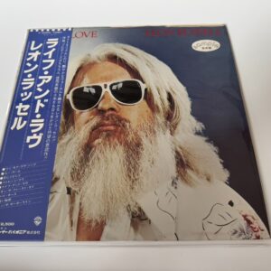 [LP] Leon Russell  - Life And Love w/OBI Promo WL P-10685W Japan vinyl