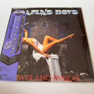 [LP] Mama's Boys -  Power And Passion  w/OBI Promo Poster 28AP 3024 Japan vinyl3