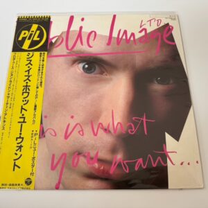 [LP] Public Image Ltd - This Is What You Want... w/OBI YX-7339-AX Japan vinyl