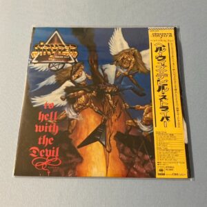 [LP] Stryper - To Hell With The Devil 28AP3256 w/OBI, Shrink, POSTER Japan Vinyl