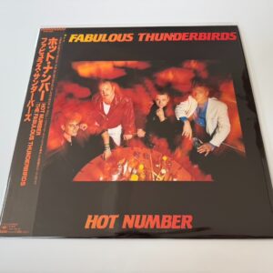 [LP] The Fabulous Thunderbirds - Hot Number w/OBI Promo 28AP 3363 Japan vinyl