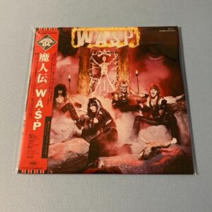 [LP] W.A.S.P. - Self-titled ECS-81671 w/OBI, POSTER Japan Vinyl