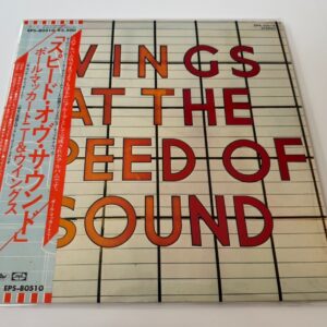 [LP]  Wings - Wings At The Speed Of Sound w/OBI EPS-80510 Japan vinyl