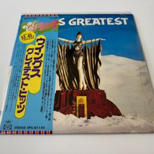 [LP] Wings - Wings Greatest w/OBI EPS-81150 Poster Japan vinyl