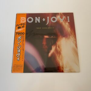 [LP]  Bon Jovi - 7800° Fahrenheit w/OBI 28PP-1001 Japan vinyl
