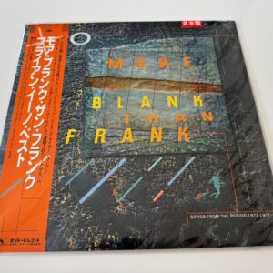 [LP] Eno - More Blank Than Frank  w/OBI Promo 28MM 0494 Japan vinyl