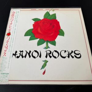 [LP] Hanoi Rocks - Bangkok Shocks .. w/OBI 25PP-65 Japan vinyl