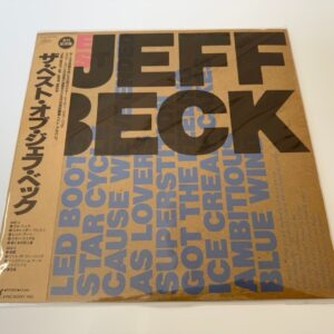 [LP] Jeff Beck - The Best Of Jeff Beck w/OBI 28•3P-739 Japan vinyl