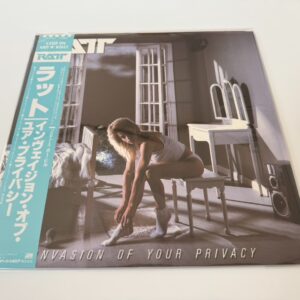 [LP] Ratt - Invasion Of Your Privacy w/OBI P-13143  Japan vinyl