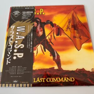 [LP] W.A.S.P. - The Last Command  w/OBI Booklet Sticker S33-1001 Japan vinyl