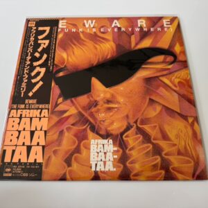[LP] Afrika Bambaataa And Family - Beware  w/OBI Promo 28AP 3279 Japan vinyl