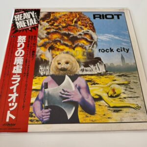 [LP] Riot  - Rock City w/OBI VIP-4142 Japan vinyl