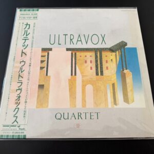 [LP] Ultravox - Quartet w/OBI WWS-81531 Japan vinyl