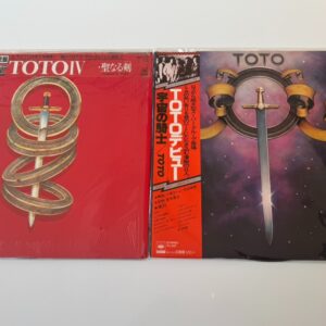 [2LP] Toto - 2 titles w/ Obi Japan vinyl EX/EX