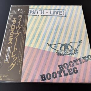 [LP] Aerosmith - Live! Bootleg w/OBI Promo Poster 40AP 1170-1 Japan vinyl