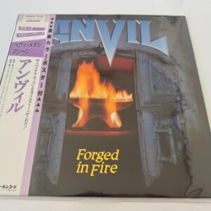 [LP] Anvil - Forged In Fire w/OBI 28MM0254  Japan vinyl
