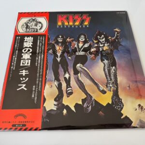 [LP] Kiss - Destroyer  w/OBI VIP-6395 Japan vinyl EX/EX