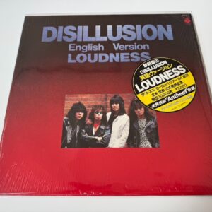 [LP] Loudness - Disillusion - English Version  w/OBI shrink AX-7407 Japan