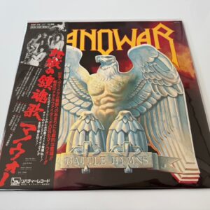 [LP] Manowar - Battle Hymns w/OBI Promo K28P 270 Japan vinyl 3