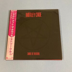 [LP] Motley Crue - Shout At The Devil P-11428 w/OBI RARE PROMO Japan Vinyl