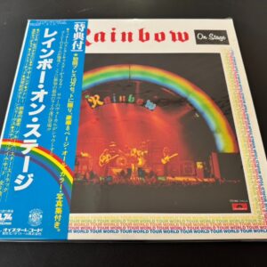 [LP] Rainbow - On Stage  w/OBI Color Booklet MWZ 8103 Japan vinyl EX/EX