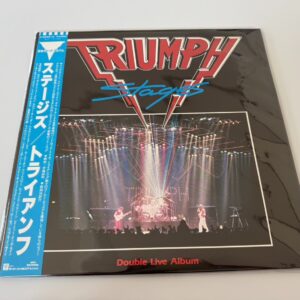 [LP] Triumph - Stages  w/OBI P-6222/3 Japan vinyl