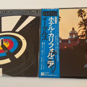 [2LP] Eagles - 2 titles w/ Obi Japan vinyl EX/EX