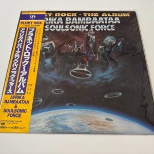 [LP] Afrika Bambaataa - Planet Rock ~ The Album w/OBI Promo 28AP 3307Japan