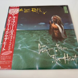 [LP] David Lee Roth - Crazy From The Heat w/OBI Shrink P-6205 Japan vinyl