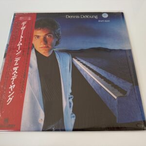 [LP] Dennis DeYoung - Desert Moon w/OBI Shrink AMP-28105 Japan vinyl