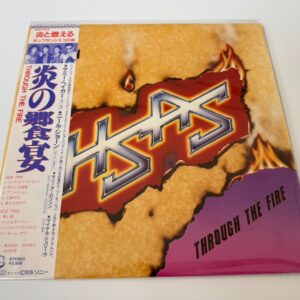 [LP]  HSAS - Through The Fire w/OBI 28AP 2825 Japan vinyl