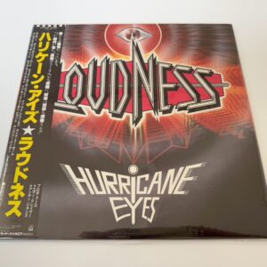 [LP] Loudness- Hurricane Eyes w/OBI P-13540 Japan vinyl