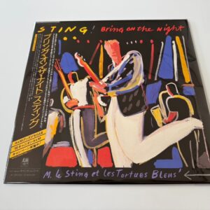 [LP] Sting - Bring On The Night w/OBI Poster C38Y3010 Japan vinyl