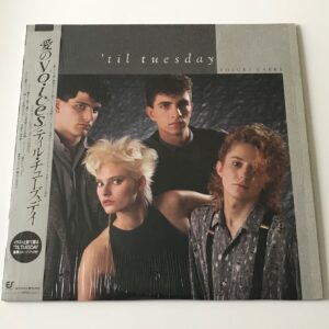 [LP] 'til tuesday - VOICES CARRY w/OBI, shrink, booklet 28·3P-602 Japan vinyl
