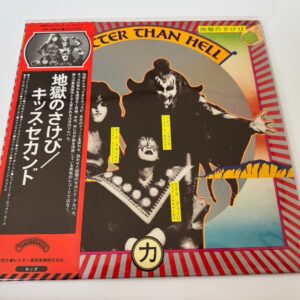 [LP] Kiss - Hotter Than Hell w/OBI VIP-6340 Japan vinyl