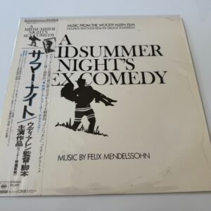 [LP]  WOODYALLEN -   a midsummer night's sex comedy  w/OBI 25AP 2392 Japan vinyl