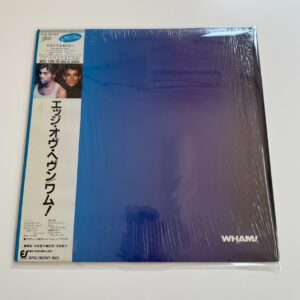 [LP] Wham! - Music From The Edge Of Heaven w/OBI Shrink 28・3P-750 Japan vinyl