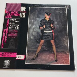 [LP] Black Leather Girl - Abrasive Wheels w/OBI Promo 35136-25 Japan vinyl