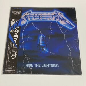 [LP] Metallica - Ride The Lightning w/RARE SHRINK, OBI K25P-501 Japan Vinyl