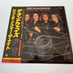 [LP] The Runaways - Waitin' For The Night w/OBI  RJ-7300 Japan vinyl