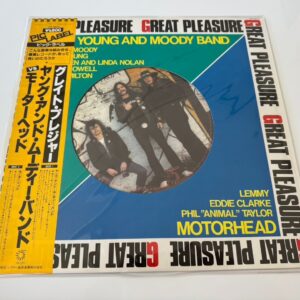 [LP] The Young And Moody Band - Great Pleasure w/OBI VIP-5914 Japan vinyl