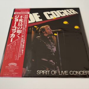 [LP] Joe Cocker - Spirit Of Live Concert  w/OBI 25S-35 Japan vinyl 2