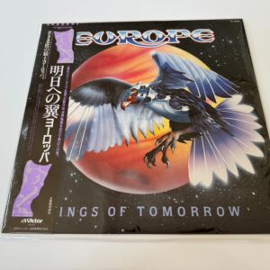 [LP]  Europe - Wings Of Tomorrow w/OBI VIL-6095 Japan vinyl