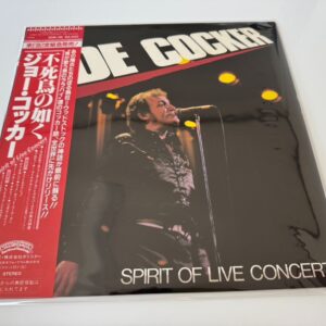 [LP] Joe Cocker - Spirit Of Live Concert  w/OBI 25S-35 Japan vinyl