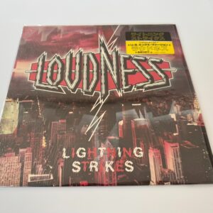 [LP] Loudness - Lightning Strikes  w/OBI Shrink P-13333  Japan vinyl