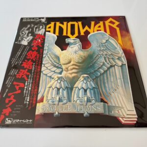 [LP] Manowar - Battle Hymns w/OBI K28P 270 Japan vinyl 2