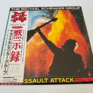 [LP] The Michael Schenker Group - Assault Attack  w/OBI WWS-81520 Japan vinyl